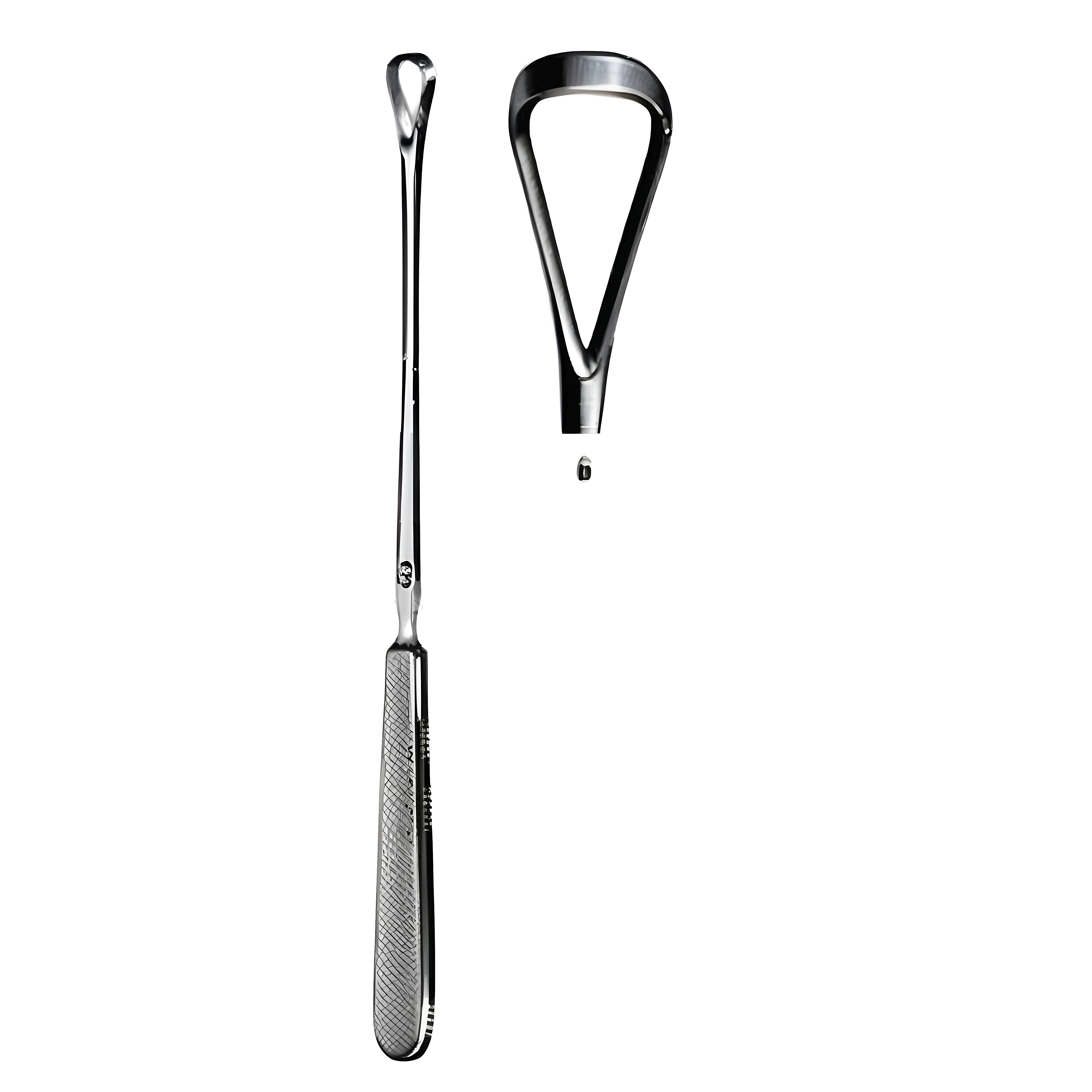 Sims Curette malleable blunt 25cm Fig.6