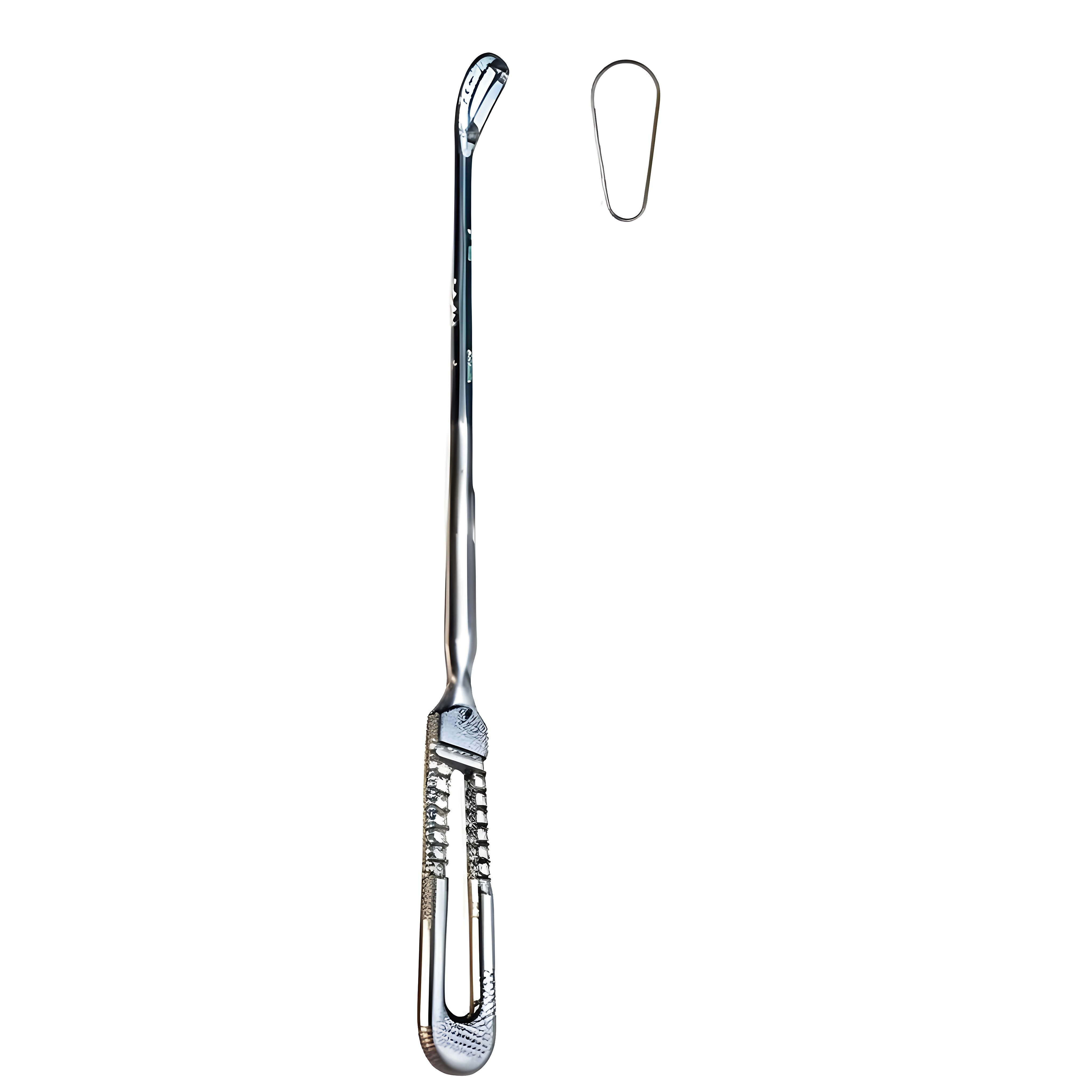 Sims Curette loope handle blunt 25cm Fig.1