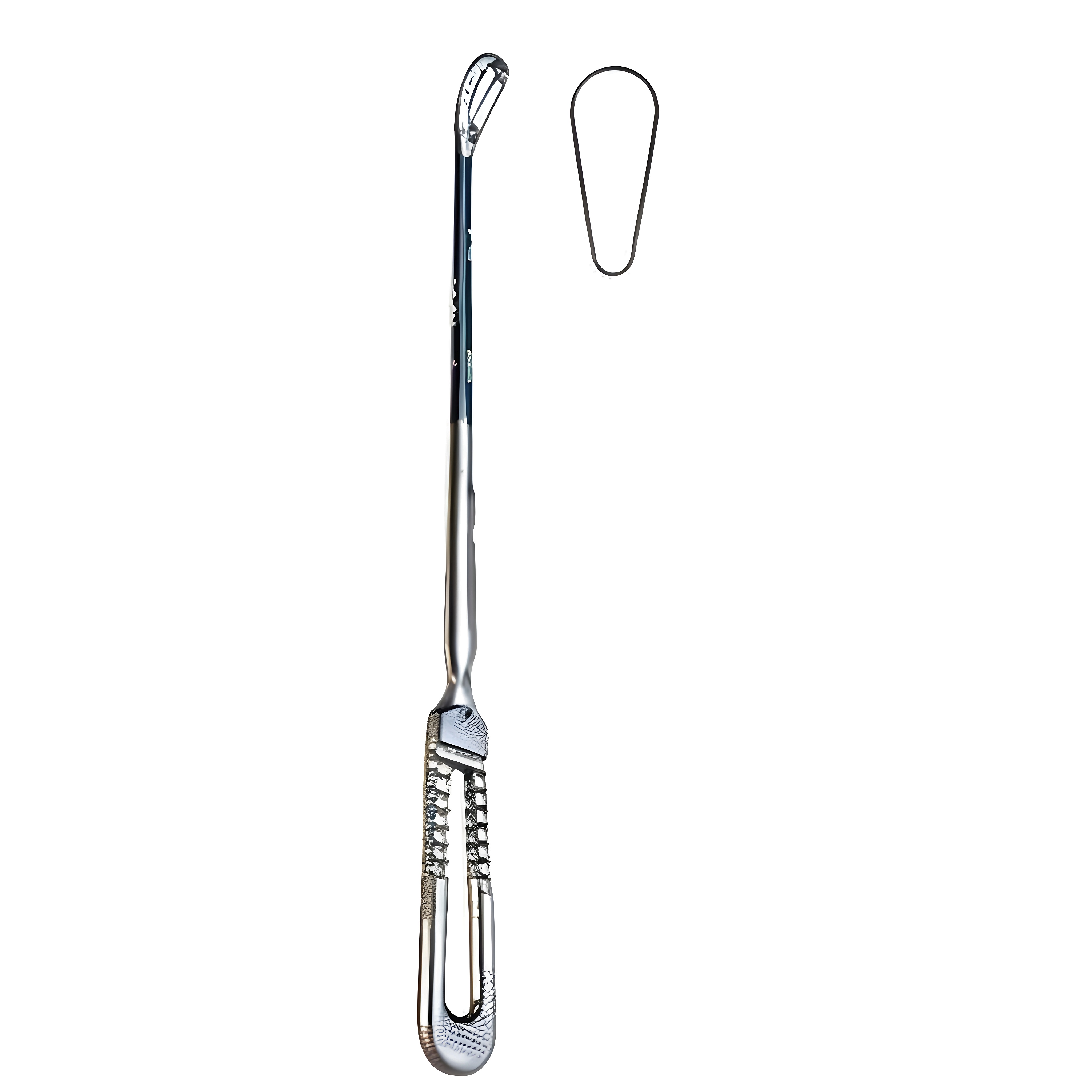 Sims Curette loope handle blunt 25cm Fig.2