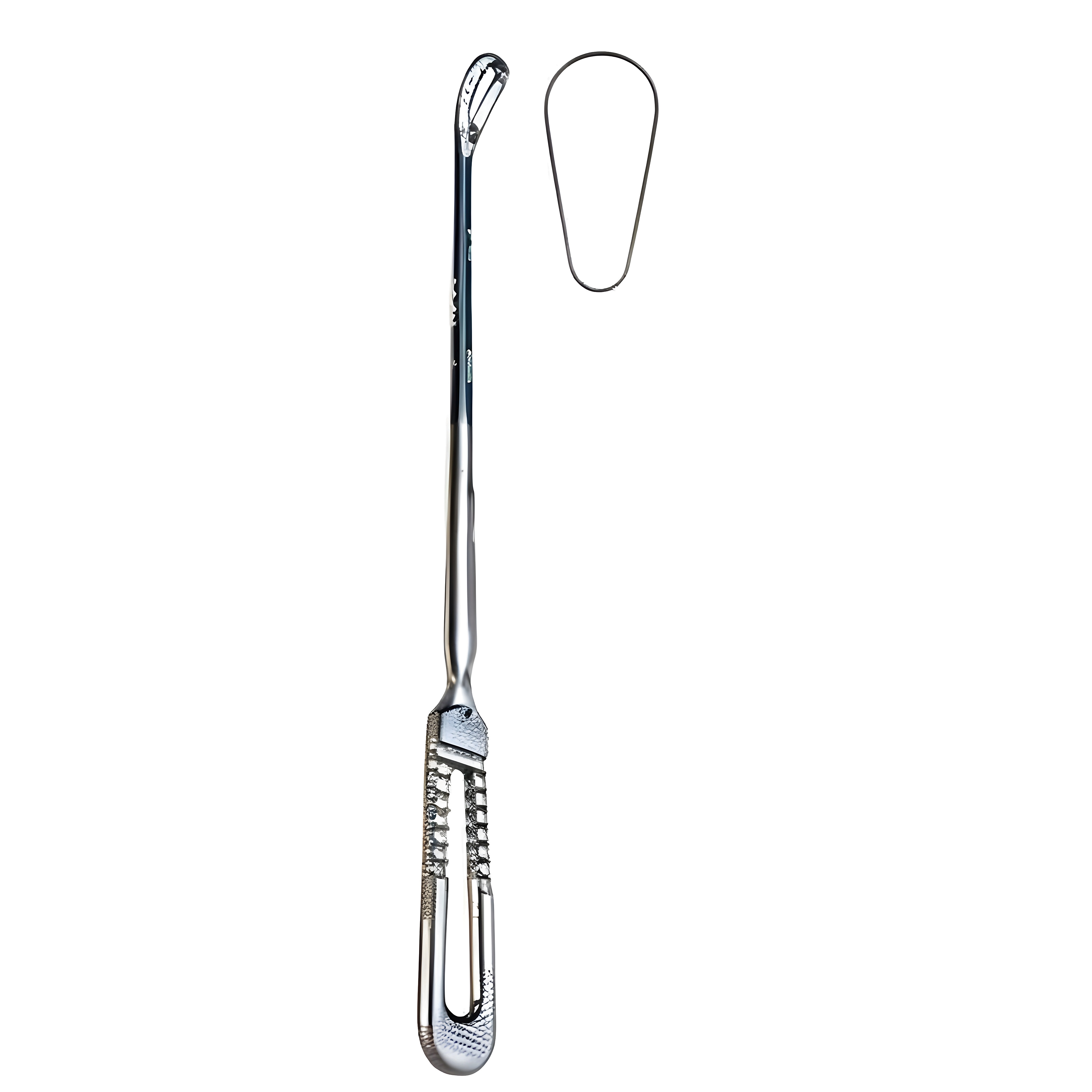 Sims Curette loope handle blunt 25cm Fig.3