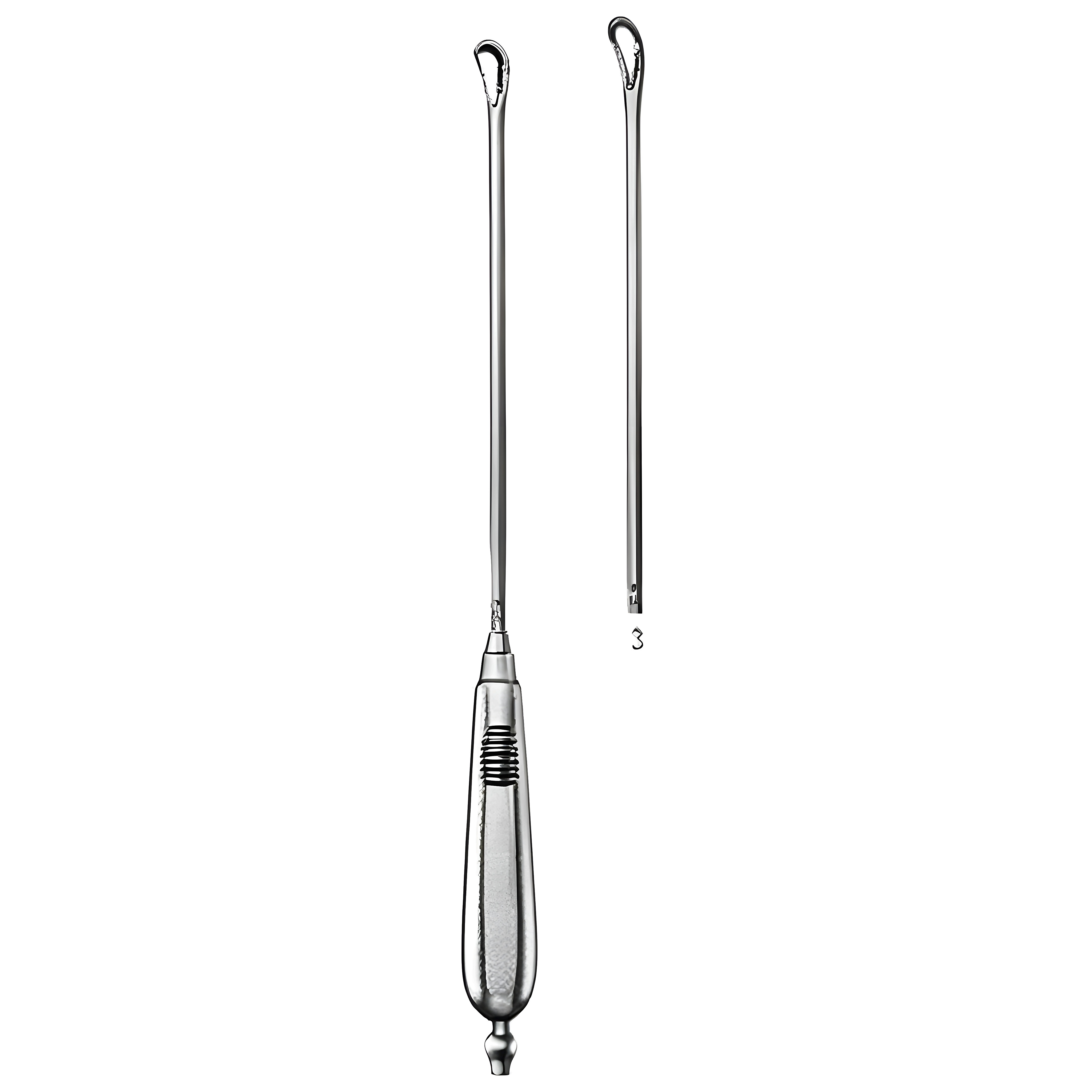 Universal Uterine Curette 28cm Fig.3 compl.