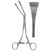 Green Armytage Hemostatic Fcps angled 20cm