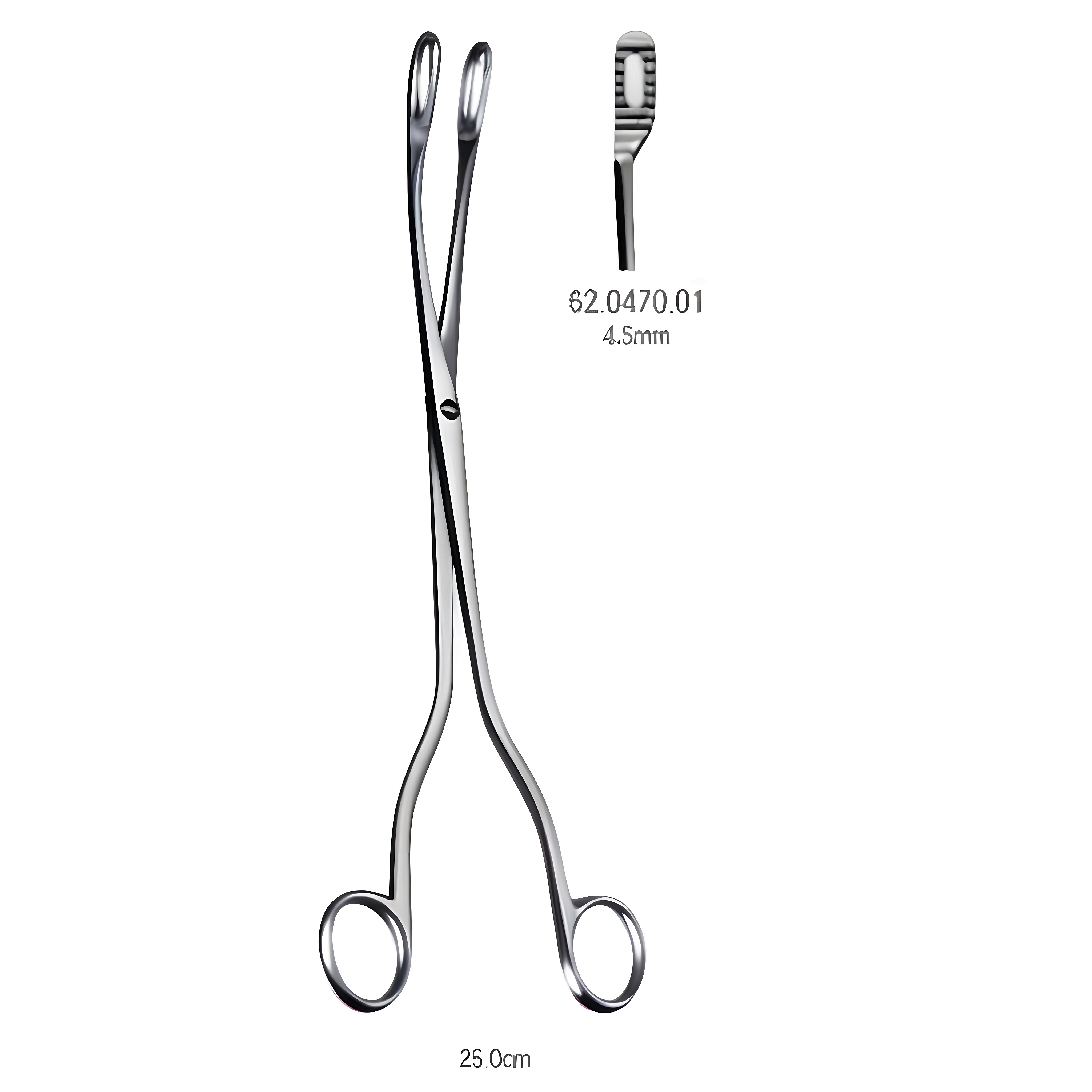 J.A.M.W Placenta Fcps cvd 4.5mm, 25cm Fig.1