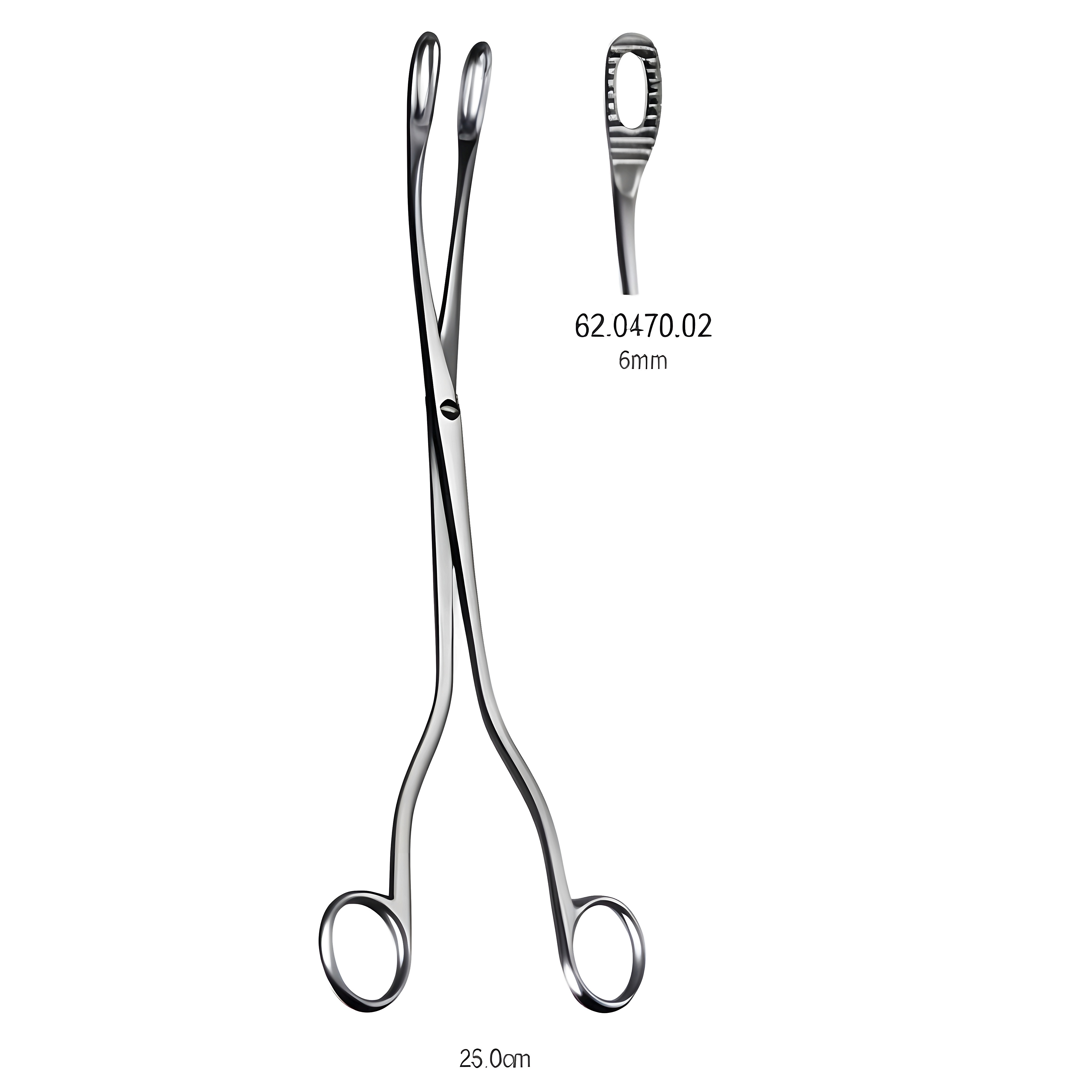 J.A.M.W Placenta Fcps cvd 6.0mm, 25cm Fig.2