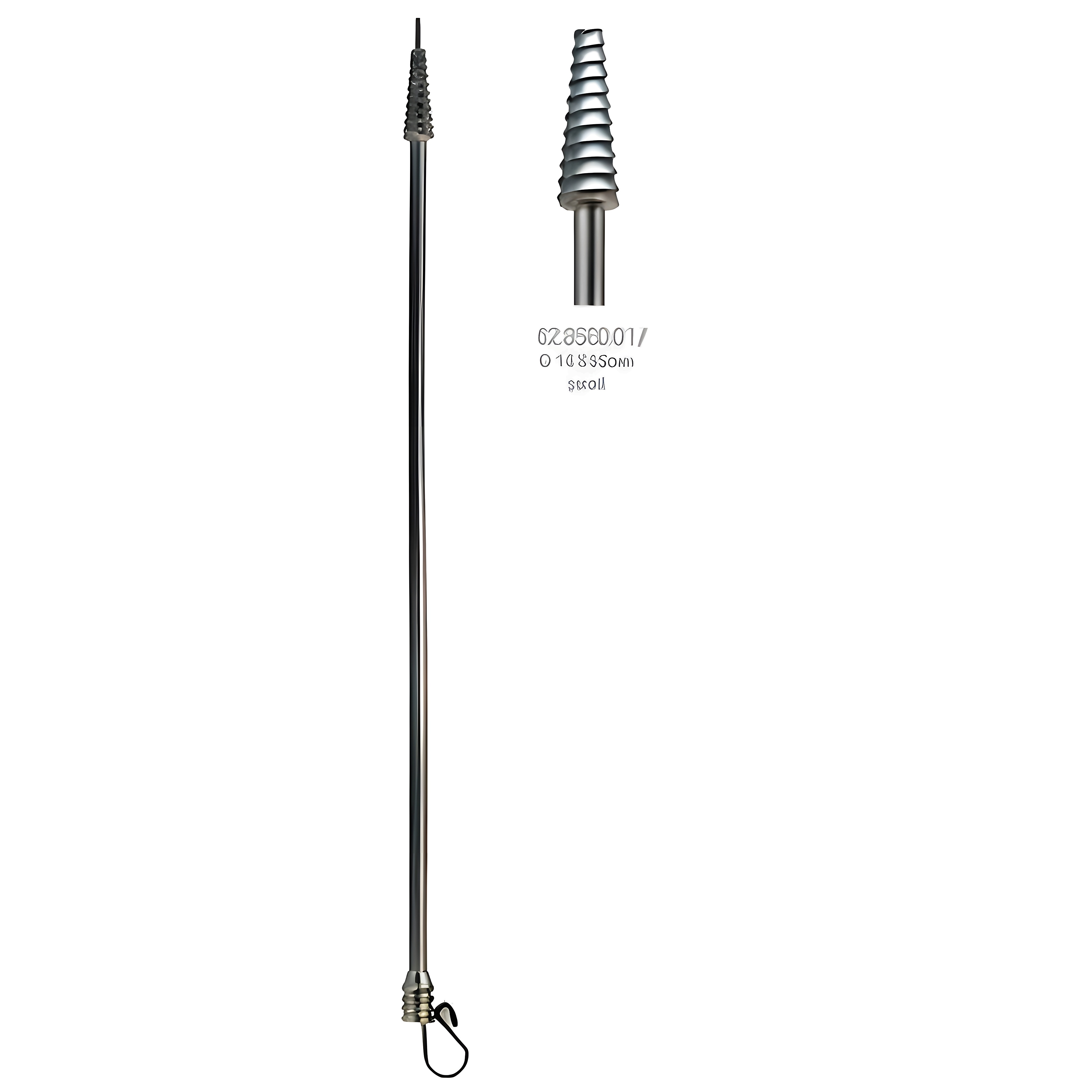 Leech-Wilkinson Int-uterine cannula 10x25mm small, 26.5cm