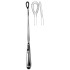 Pestalozza Obstetrics curette 30cm