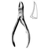 Nail Nipper concave, smooth handle S/J 12cm
